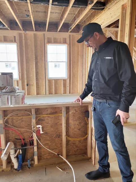 Plumbing and wiring inspection